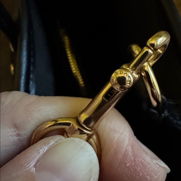 Coach Signature Brown and Black Carryall Tote - Picture 11 of 11